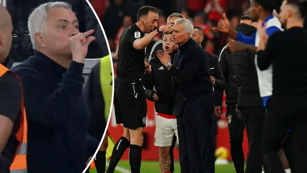 হোসে মরিনিয়ো আবারও নিষেধাজ্ঞার কবলে পড়লেন