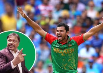 বাংলাদেশ দলের দুই সাবেক অধিনায়ক মাশরাফি বিন মোর্ত্তজা ও ফারুক আহমেদ