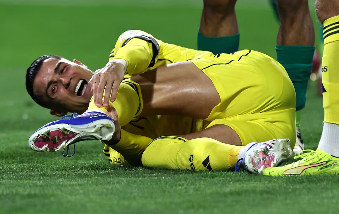 হ্যামস্ট্রিংয়ে চোট পেয়েছেন রোনালদো!