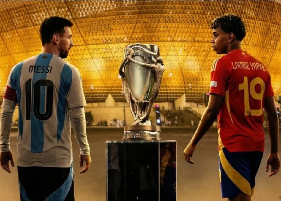 লিওনেল মেসি বনাম লামিন ইয়ামাল লড়াই রিয়াল মাদ্রিদের মাঠে।