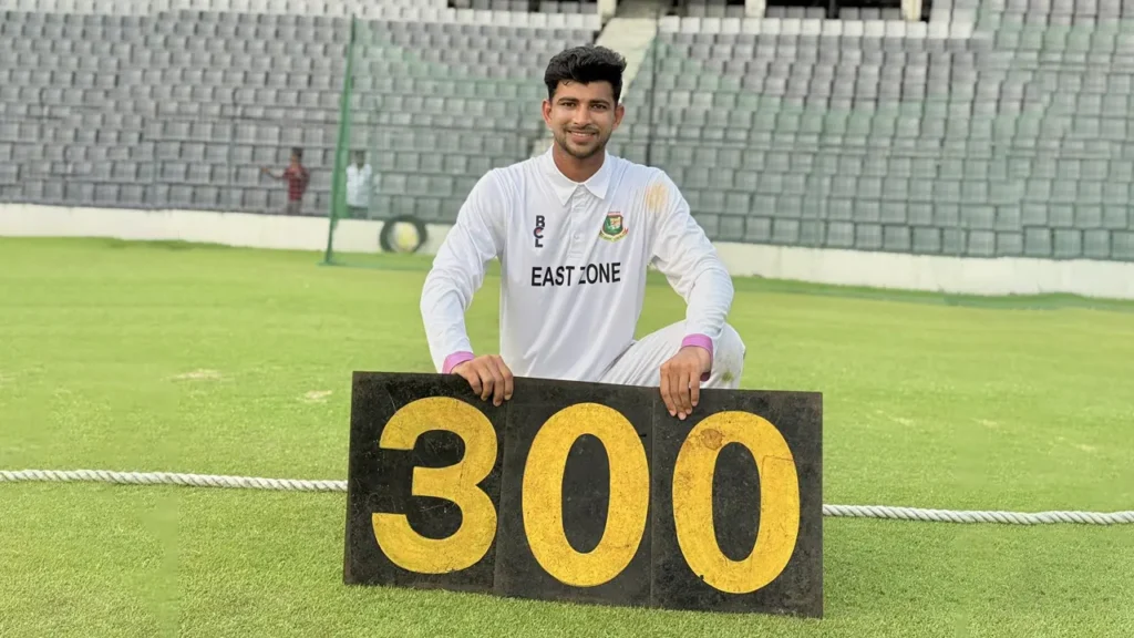 নাঈমের ৩০০ উইকেট শিকারের মাইলফলক