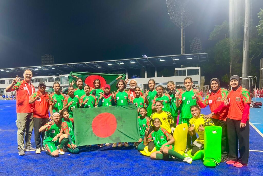 হংকংকে ২-১ গোলে হারিয়ে এশিয়ান গেমসের নারী হকিতে জায়গা করে নিয়েছে বাংলাদেশ।