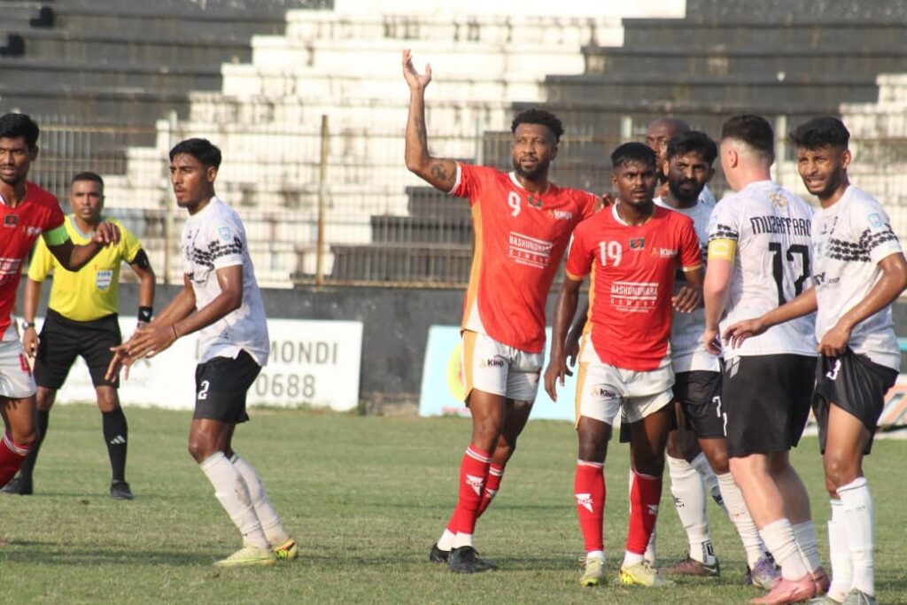 কুমিল্লায় এগিয়ে গিয়েও কিংসের কাছে হারলো মোহামেডান।