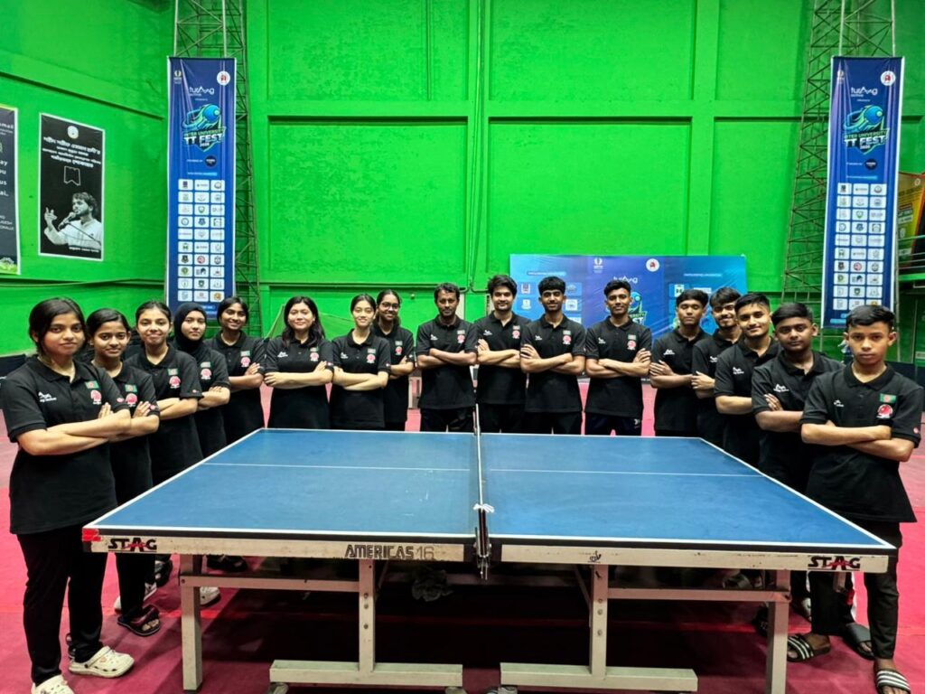 সাউথ এশিয়ান জুনিয়রে অংশ নিতে শিমলার পথে বাংলাদেশ যুব টেবিল টেনিস দল