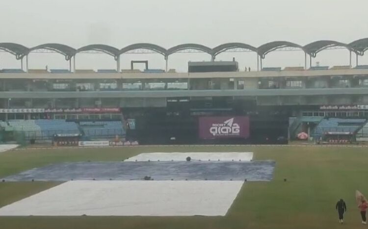 চট্টগ্রামে বৃষ্টি - খেলা নিয়ে শঙ্কা