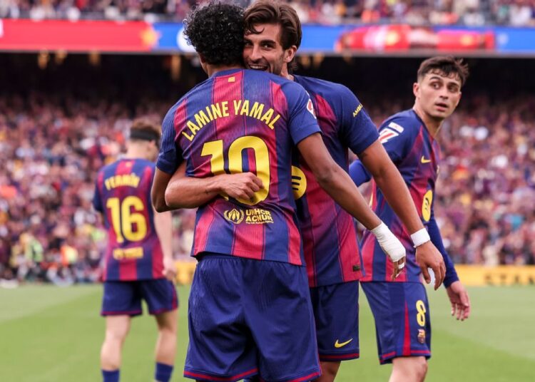 জোড়া গোলদাতা টরেসের সঙ্গে ইয়ামাল