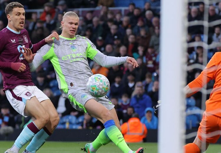 গোল করছেন আর্লিং হালান্ড