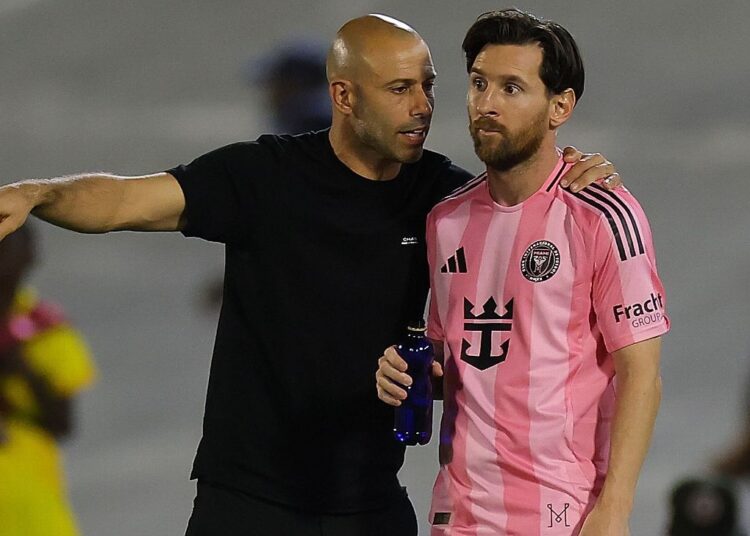 ইন্টার মায়ামিতে মেসি ও মাশচেরানো