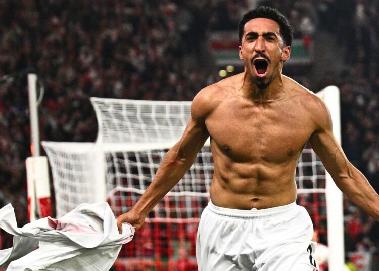 গোলের পর টিয়াগো টমাস