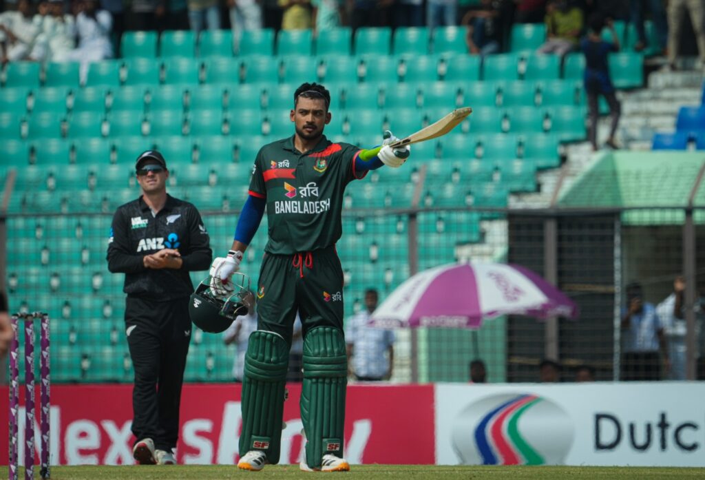 নিউজিল্যান্ডকে ২৬৬ রানের টার্গেট দিল বাংলাদেশ