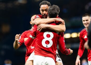 গোলের পর ম্যানইউয়ের খেলোয়াড়রা