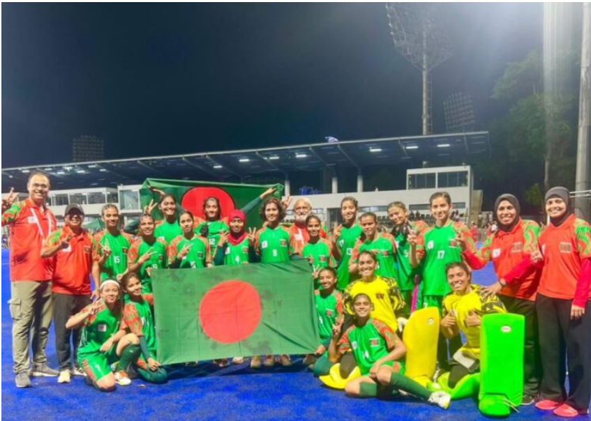 এশিয়ান গেমস – নারী হকিতে জায়গা করে নিলো বাংলাদেশ