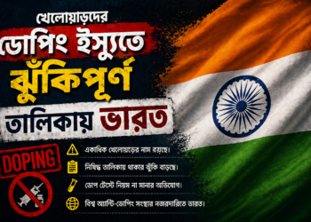 খেলোয়াড়দের ডোপিং ইস্যুতে ঝুঁকিপূর্ণ তালিকায় ভারত