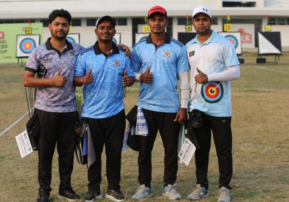 জাতীয় আরচ্যারীতে বিমানবাহিনী – বিকেএসপির দাপট