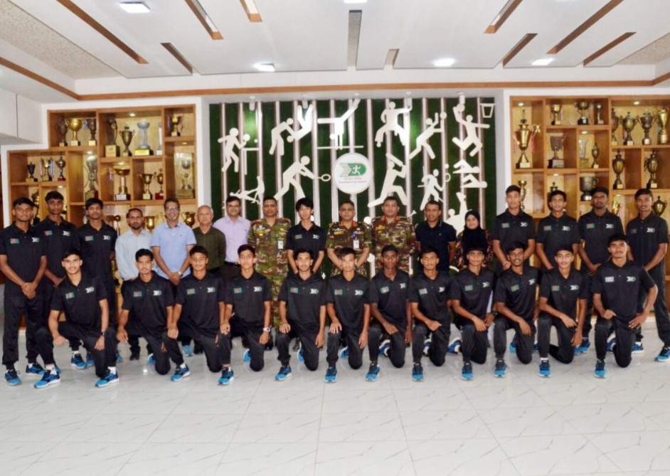 জাপানে সানিক্স কাপ আন্তর্জাতিক ফুটবলে বিকেএসপির দল