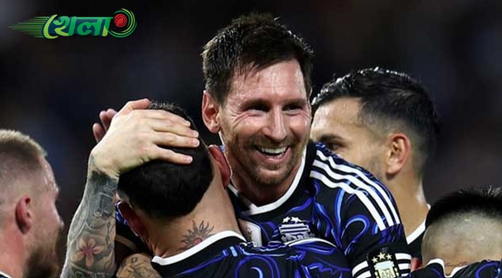 জাম্বিয়ার জালে আর্জেন্টিনার ৫ গোল