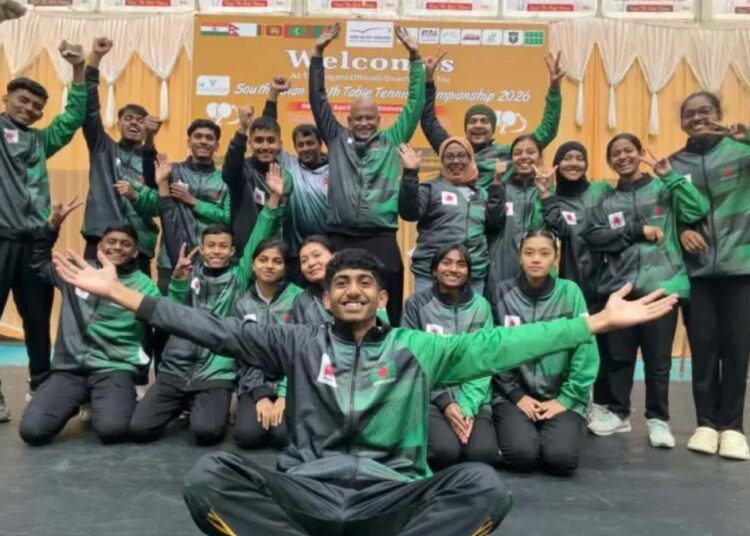 টেবিল টেনিসে আট পদক বাংলাদেশের