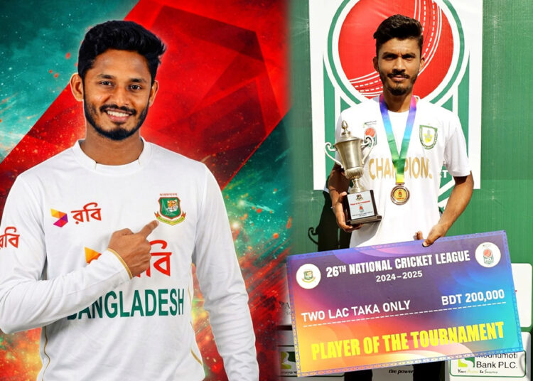 পাকিস্তানের বিপক্ষে প্রথম টেস্টকে সামনে রেখে বাংলাদেশ দল ঘোষণা করেছে বাংলাদেশ ক্রিকেট বোর্ড, বিসিবি। ১৫ সদস্যের স্কোয়াডে জায়গা করে নিয়েছেন