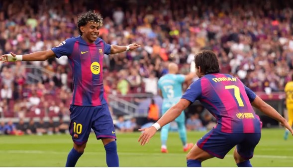 তোরেস ও ইয়মাল নৈপুণ্যে শিরোপার আরও কাছে বার্সেলোনা।