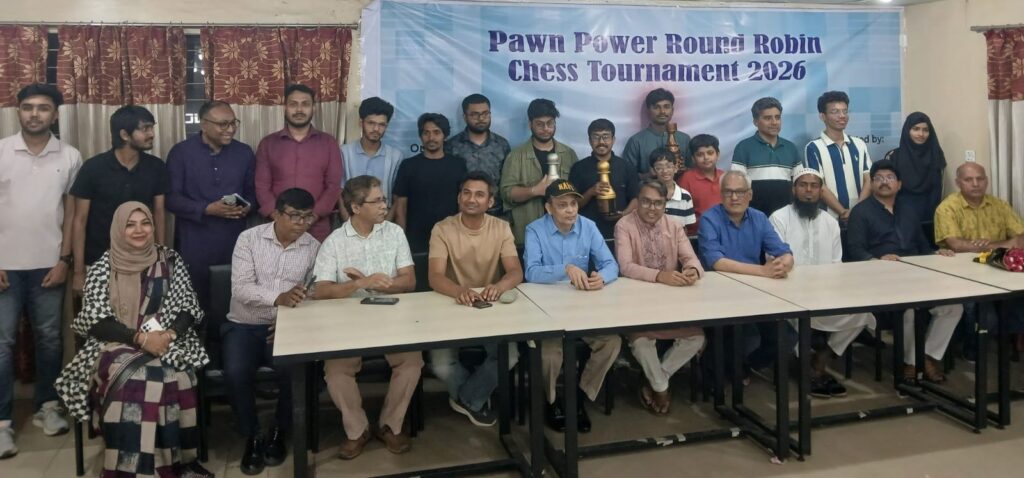 দুই ভারতীয় প্রতিযোগীকে হারিয়ে চ্যাম্পিয়ন ঢাবি’র ফিদে মাস্টার সুব্রত