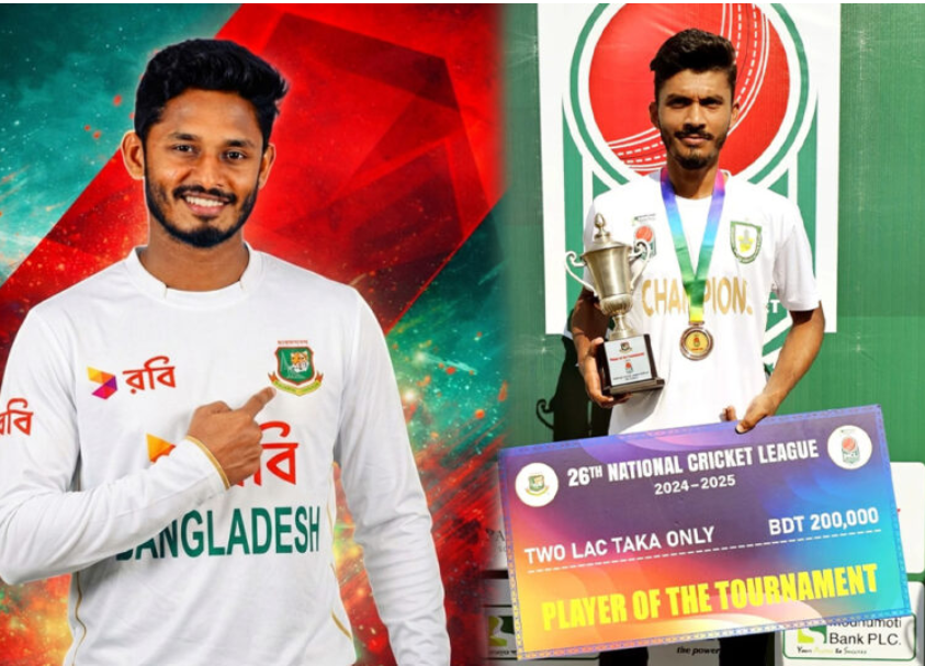 পাকিস্তানের বিপক্ষে বাংলাদেশের টেস্ট দল – নতুন মুখ তানজিদ-অমিত