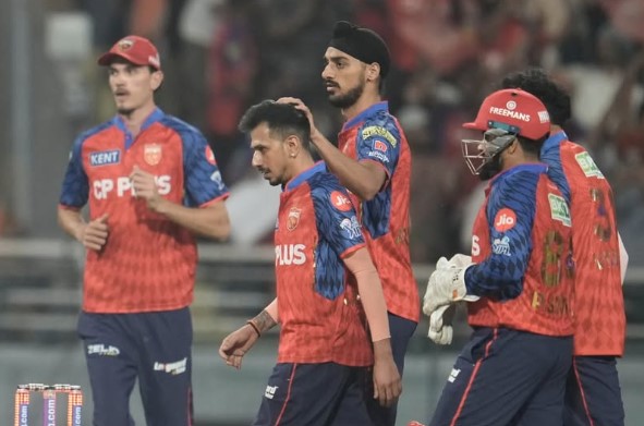 প্রতিদ্বন্দ্বিতাপূর্ণ ম্যাচে পাঞ্জাব হারাল গুজরাতকে।