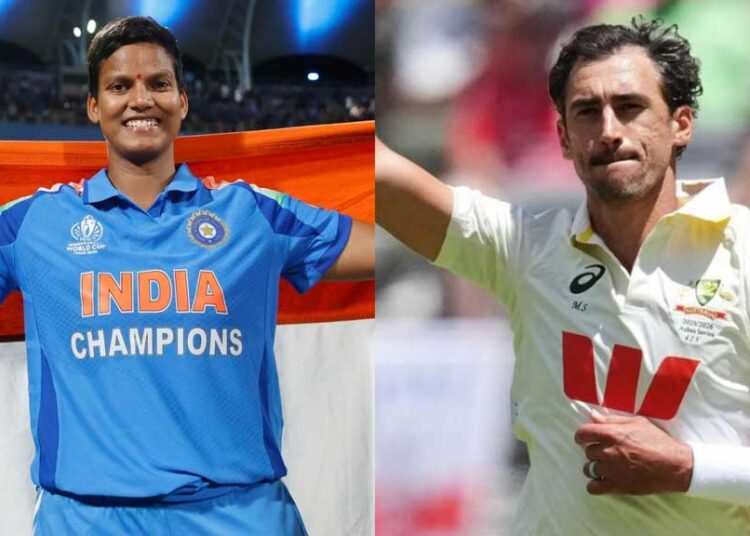 ক্রিকেটের বাইবেল খ্যাত উইজডেনের বর্ষসেরা স্টার্ক ও দীপ্তি