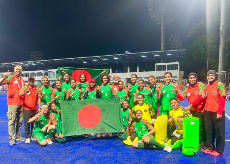 হংকংকে ২-১ গোলে হারিয়ে এশিয়ান গেমসের নারী হকিতে জায়গা করে নিয়েছে বাংলাদেশ।