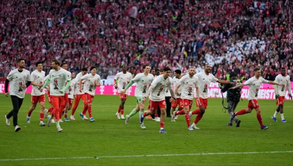 বুন্দেসলিগা চ্যাম্পিয়ন বায়ার্ন চার ম্যাচ বাকি থাকতেই।