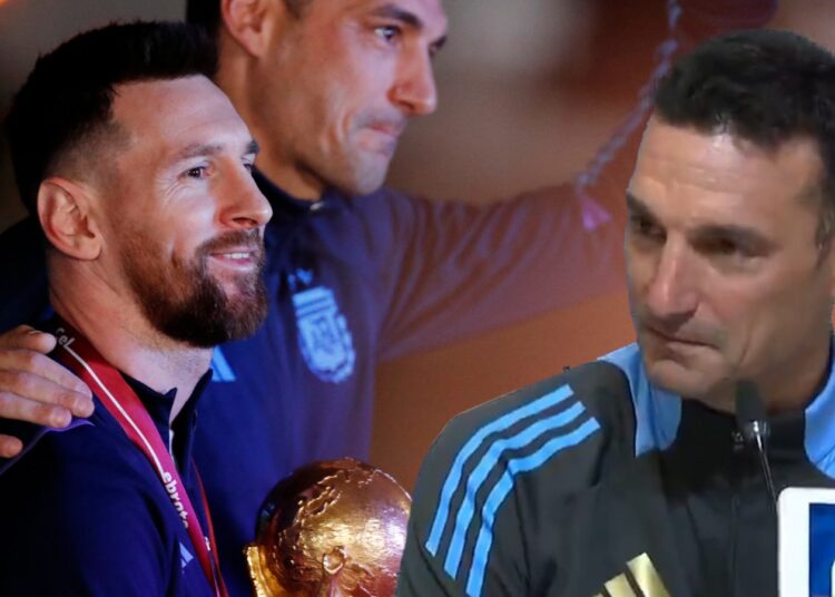 মেসিকে নিয়ে ধোঁয়াশা- স্কালোনি যে আশা করছেন