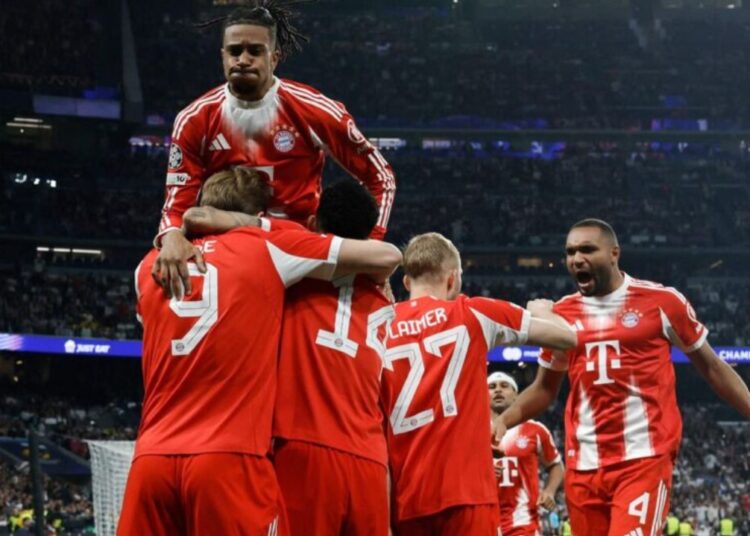 রিয়ালকে হারিয়ে সেমির দৌড়ে এগিয়ে বায়ার্ন মিউনিখ