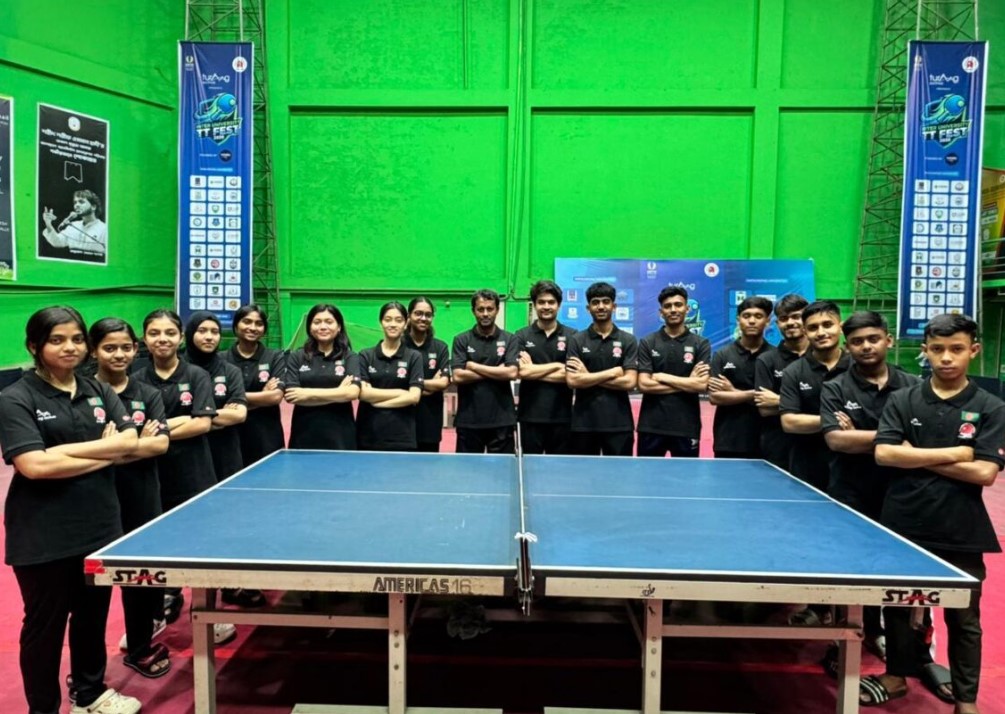 শিমলার পথে বাংলাদেশ যুব টেবিল টেনিস দল