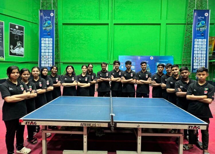 সাউথ এশিয়ান জুনিয়রে অংশ নিতে শিমলার পথে বাংলাদেশ যুব টেবিল টেনিস দল