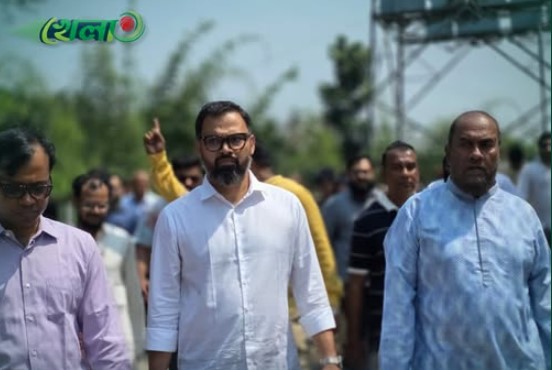 সিলেট আন্তর্জাতিক ক্রিকেট স্টেডিয়াম পরিদর্শন করলেন যুব ও ক্রীড়া প্রতিমন্ত্রী