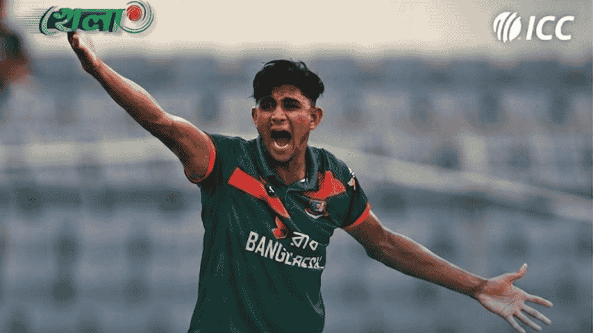 ৫ উইকেটের দুর্দান্ত স্পেলে বিশ্বজুড়ে প্রশংসা কুড়াচ্ছেন Nahid Rana