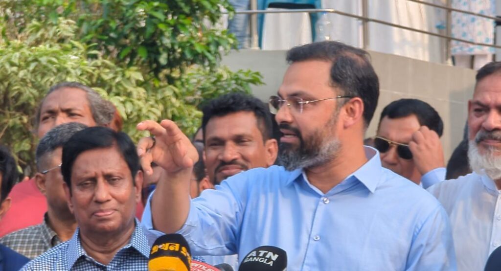 জাতীয় স্টেডিয়ামে ৪৯তম জাতীয় অ্যাথলেটিক্সের উদ্বোধন করতে এসেছিলেন যুব ও ক্রীড়া প্রতিমন্ত্রী