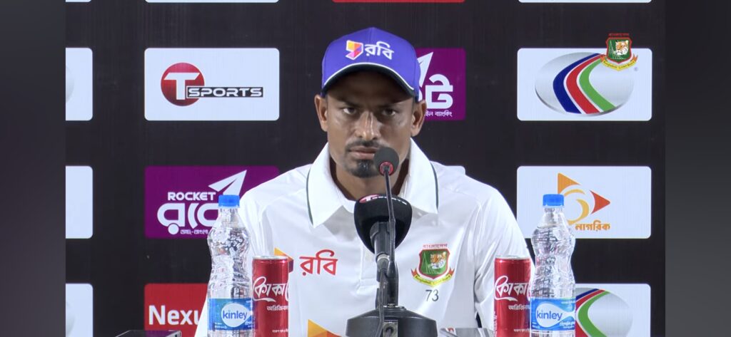 চা-বিরতির আগের উত্তাপ , ব্যাখ্যা করলেন তাইজুল