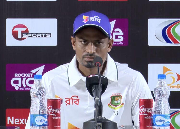 চা-বিরতির আগের উত্তাপ , ব্যাখ্যা করলেন তাইজুল