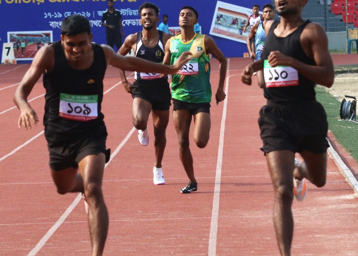 জাতীয় অ্যাথলেটিক্সে দ্বিতীয় দিনে চার রেকর্ড