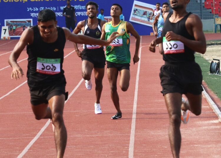 জাতীয় অ্যাথলেটিক্সে দ্বিতীয় দিনে চার রেকর্ড