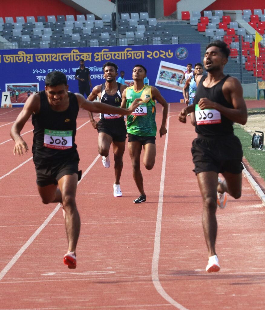 জাতীয় অ্যাথলেটিক্সে দ্বিতীয় দিনে চার রেকর্ড