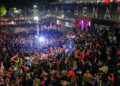 শিরোপা নিশ্চিত হওয়ার আর্সেনালের সমর্থকরা