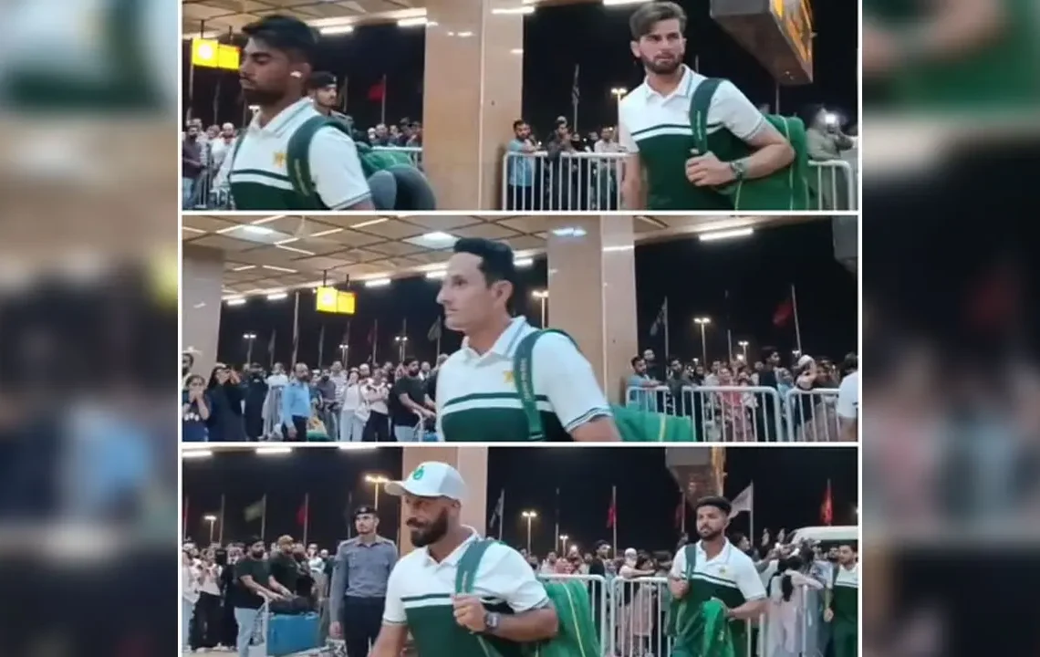 বাংলাদেশে পাকিস্তান ক্রিকেট দল এখন ঢাকায়