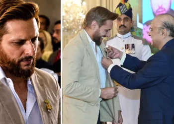 পাকিস্তানের দ্বিতীয় সর্বোচ্চ পদক পেলের আফ্রিদি