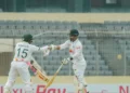 সিলেট টেস্টে দুইশ ছাড়াল বাংলাদেশের লিড। ঢাকা টেস্টের পাকিস্তানের বিপক্ষে সিলেট টেস্টেও বাংলাদেশ দাপট দেখাচ্ছে। সোমবার তৃতীয় দিন সকালে বাংলাদেশের লিড ছাড়িয়েছে দুইশ