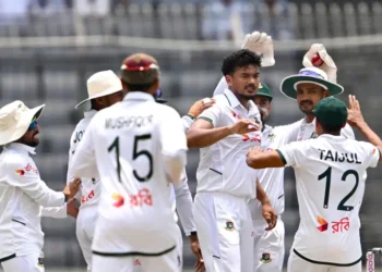 ৪৬ রানের লিড বাংলাদেশের