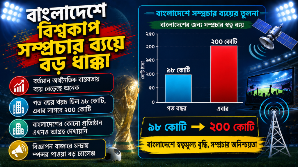 বাংলাদেশে কি দেখা যাবে না বিশ্বকাপ ..
