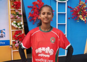 রিমির চার গোলে জাতীয় পর্বে ময়মনসিংহ
