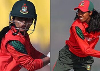 র‍্যাঙ্কিংয়ে বড় উন্নতি শারমিন-স্বর্ণার