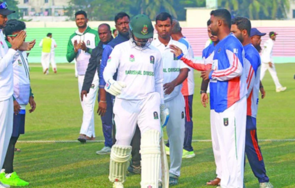 শামসুর রহমানের প্রথম শ্রেণির ক্রিকেটে বিদায়